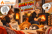 Fin des vacances pour les poêles ! La saison de chauffe débute 