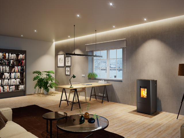 RIKA LIVO : le poêle à granulés compact, simple et efficace 
