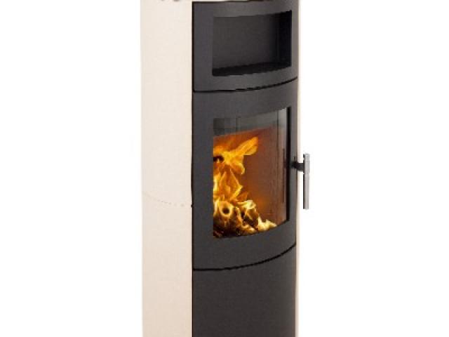 Poêle à bois SL 800 Hêta scan line , le plaisir du feu le design scandinave