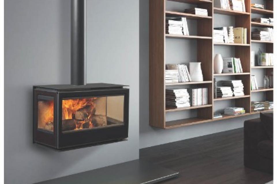 Poêle à bois suspendu ROCAL HABIT 73 TC