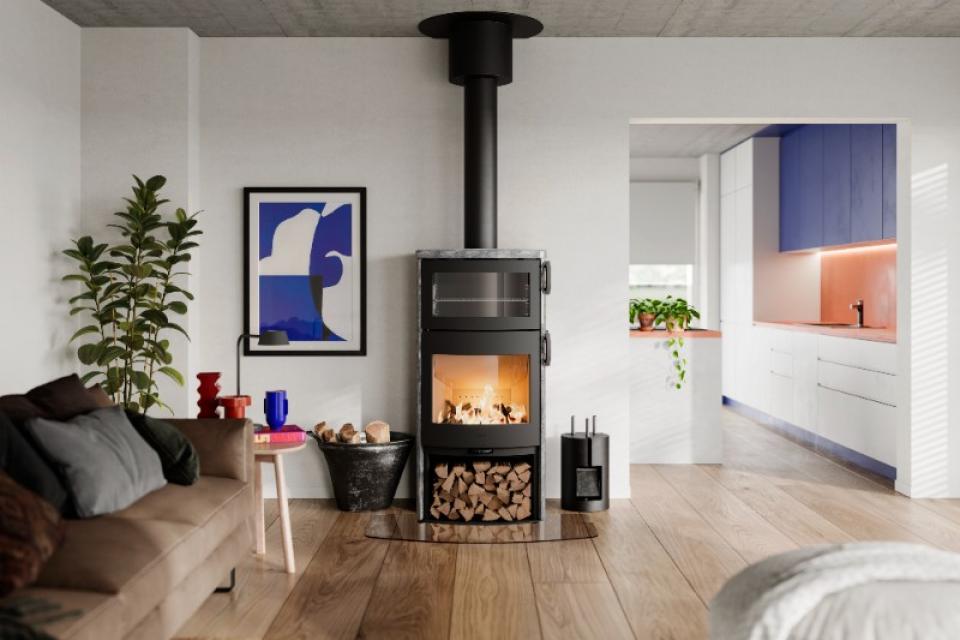 Eclipse XL B avec four – Chaleur, convivialité et savoir-faire Scan-Line