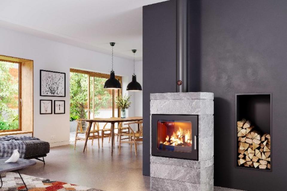 Lorflam XS 60 Box Ollaire : l'élégance du feu, la performance de l'accumulation